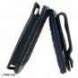 BLUE Leather Pouch Case for Apple iPod Nano 3