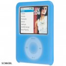BLUE Smooth Silicone Skin Cover for Apple iPod Nano 3