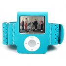 BLUE Sports Workout Gym Armband for Apple iPod Nano 3rd Generation