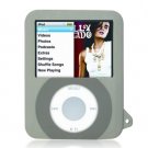GRAY Two-Tone Silicone Skin for Apple iPod Nano 3rd Generation