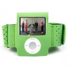 GREEN Sports Workout Gym Armband for Apple iPod Nano 3rd Generation