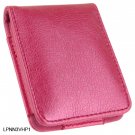 HOT PINK Flip Cover Leather Pouch for Apple iPod Nano 3