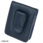 NAVY BLUE Flip Cover Leather Pouch for Apple iPod Nano 3