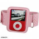 PINK Full View Sports Armband for Apple iPod Nano 3