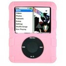 PINK Silicone Skin Cover w/ Anti-Slip Grip for Apple iPod Nano 3rd Gen