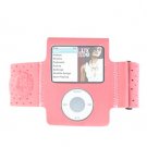 PINK Sports Workout Gym Armband for Apple iPod Nano 3rd Generation
