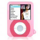 PINK Two-Tone Silicone Skin for Apple iPod Nano 3rd Generation