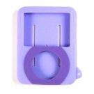 PURPLE Two-Tone Silicone Skin for Apple iPod Nano 3rd Generation