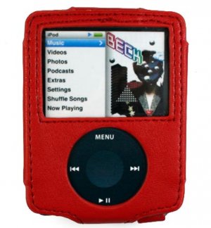 RED Forza Carrying Case for Apple iPod Nano 3rd Generation