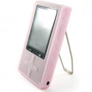 PINK Silicone Skin w/ Kickstand for Toshiba Gigabeat S30 Mp3 Player