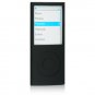 Jelly Soft Silicone Sleeve Case for Apple iPod Nano Chromatic (4th Gen) - BLACK