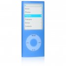 Jelly Soft Silicone Sleeve Case for Apple iPod Nano Chromatic (4th Gen) - BLUE