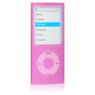 Jelly Soft Silicone Sleeve Case for Apple iPod Nano Chromatic (4th Gen) - PINK
