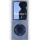 Silicone Skin Cover Case for Apple iPod Nano Chromatic (4th Gen) - CLEAR