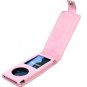 Vertical Flip Cover Case for Apple iPod Nano Chromatic (4th Gen) - BABY PINK