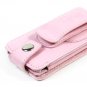 Vertical Flip Cover Case for Apple iPod Nano Chromatic (4th Gen) - BABY PINK
