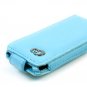 Vertical Flip Cover Case for Apple iPod Nano Chromatic (4th Gen) - BLUE