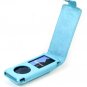 Vertical Flip Cover Case for Apple iPod Nano Chromatic (4th Gen) - BLUE