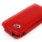 Vertical Flip Cover Case for Apple iPod Nano Chromatic (4th Gen) - RED