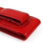 Vertical Flip Cover Case for Apple iPod Nano Chromatic (4th Gen) - RED