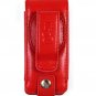 Vertical Flip Cover Case for Apple iPod Nano Chromatic (4th Gen) - RED