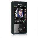 Soft Rubber Silicone Skin Cover Case for HTC Touch Diamond CDMA - BLACK
