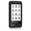 Premium Silicone Skin Case For Samsung Omnia i900 - Black
