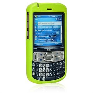 Hard Plastic Shield Protector Faceplate Case w/ Belt Clip for Palm Treo 800w - Green