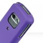 Hard Plastic Shield Protector Faceplate Case w/ Belt Clip for Palm Treo 800w - Purple