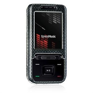 Hard Crystal Design Case for Nokia 5610 - Carbon Fiber