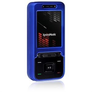 Hard Plastic Shield Protector Faceplate Case for Nokia 5610 - Blue
