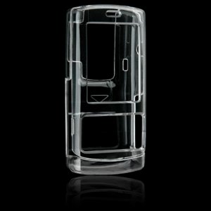 Hard Plastic Shield Protector Case for LG Decoy VX8610 Cell Phone - CLEAR