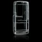 Hard Plastic Shield Protector Case for LG Decoy VX8610 Cell Phone - CLEAR