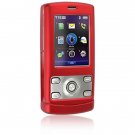 Hard Plastic Shield Protector Case for LG Decoy VX8610 Cell Phone - RED