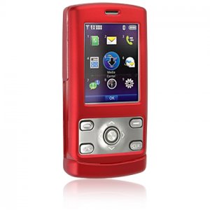 Hard Plastic Shield Protector Case for LG Decoy VX8610 Cell Phone - RED