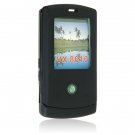 Soft Rubber Silicone Skin Cover Case for LG DECOY 8610 - BLACK