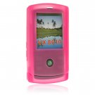 Soft Rubber Silicone Skin Cover Case for LG DECOY 8610 - PINK