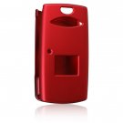 Hard Plastic Shield Protector Case for Sanyo Katana LX - RED