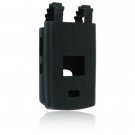Soft Rubber Silicone Skin Cover Case for Sanyo Katana LX - BLACK