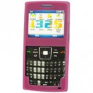 Jelly Sleeve Cover Case for Samsung Ace SPH-i325 - Hot Pink