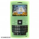Silicone Skin Cover Case for Samsung Ace i325 - Green