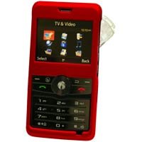 ProGuard Hard Shell Plastic Case w/ Belt Clip for Samsung Access A827 - RED