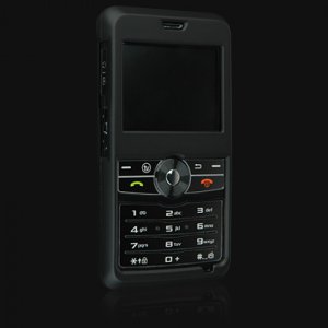 Hard Plastic Shield Protector Case for Samsung Access A827 - Black