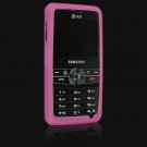 Silicone Skin Cover Case for Samsung Access A827 - Pink