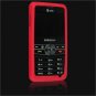 Silicone Skin Cover Case for Samsung Access A827 - Red
