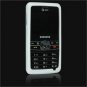Silicone Skin Cover Case for Samsung Access A827 - White