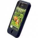 BLACK Apple iPhone Silicone Skin Cover