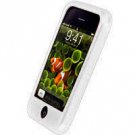 WHITE Apple iPhone Silicone Skin Cover