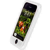 WHITE Apple iPhone Silicone Skin Cover