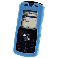 Hard Plastic ProGuard Case for Motorola SLVR L7 - Blue